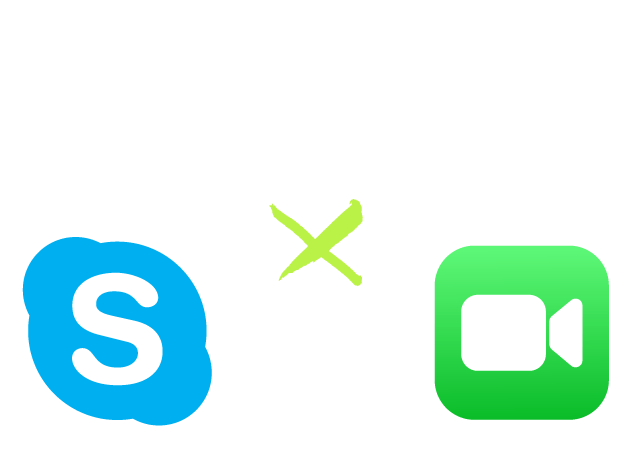 AD Zoom Skype Facetime